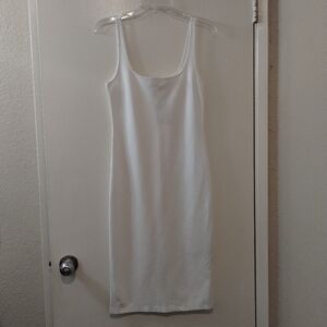 Forever 21 White Knit Dress Size L nwt